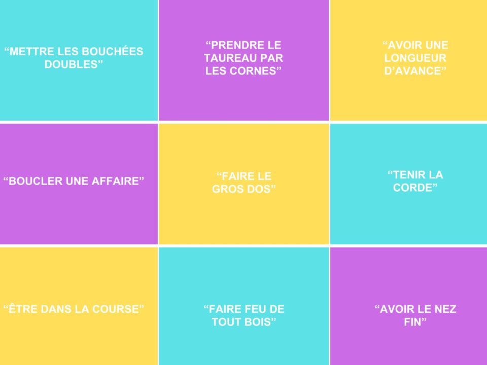 9 expressions françaises pour entrepreneurs